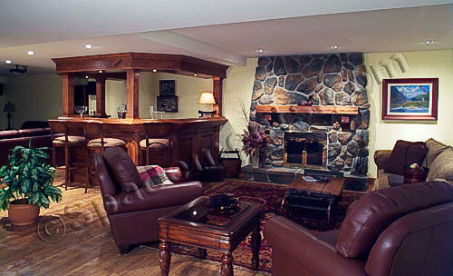 Finished Basement Design and Remodeling Projects by Spacements, Inc.